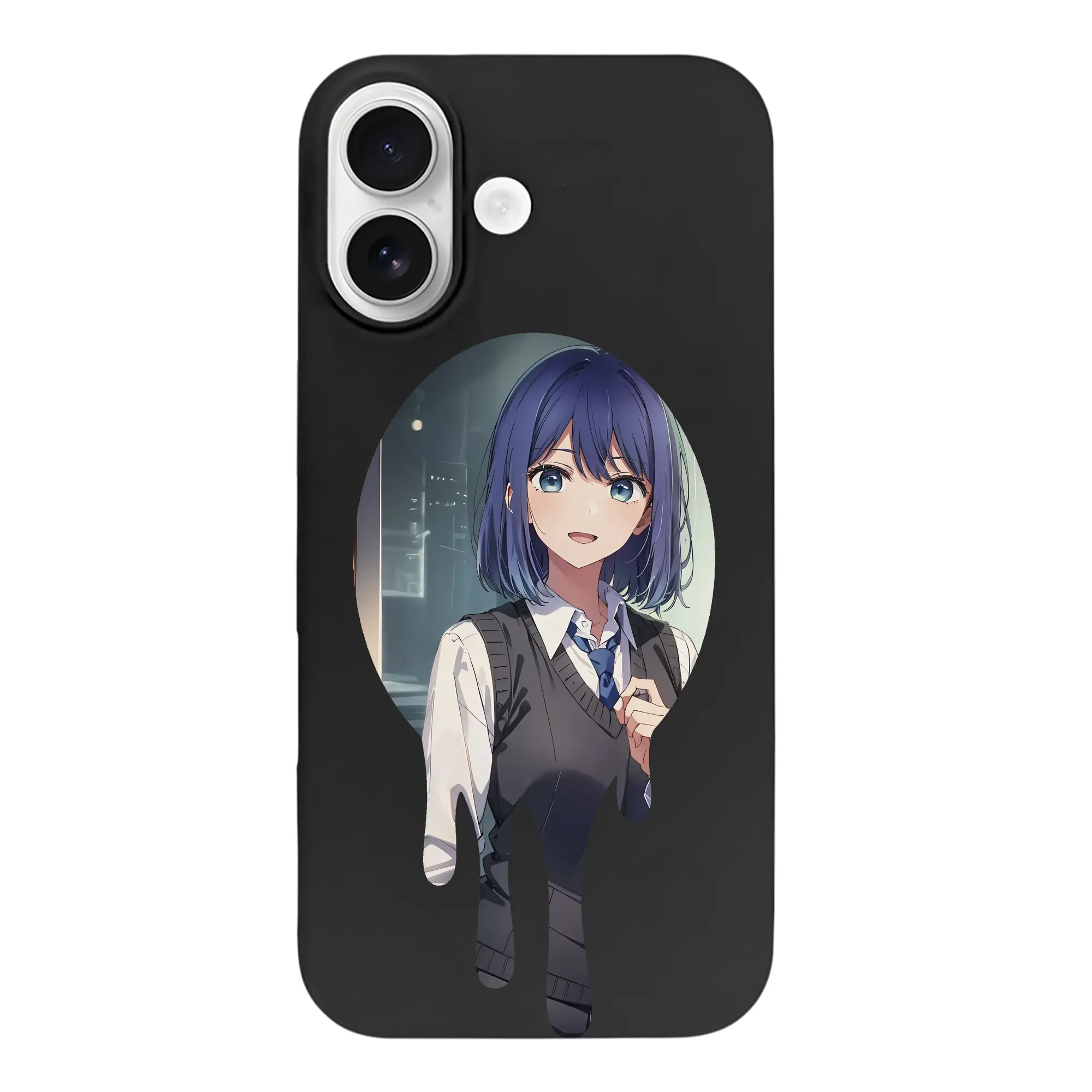 推しの子 グッズ,黒川あかね - iPhone 17 シリーズ シリコンケース 薄型 耐衝撃 指紋防止 ソフトタッチカバー 精密フィット 傷防止 保護ケース iPhone 17/17 Air/17 Pro/17 Pro Max 対応